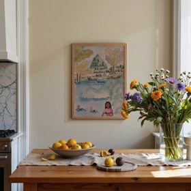 Resim The Land She Dreamed Art Print - 30x40 