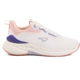 Resim AYAKMOD Beyaz Pudra Memory Foam Kadın Spor Ayakkabı 556 Pretty G 