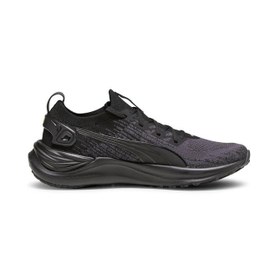 Resim Puma Electrify Nitro 3 Knit Puma Black-st Kadın Siyah Yol Koşusu Ayakkabısı 