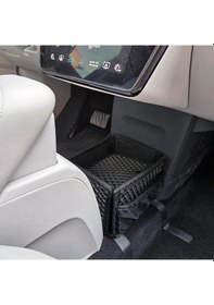 Resim Togg T10x Konsol Arası Organizer Çanta Fileli Eşya Koyma Kutusu Bod Siyah 