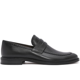 Resim Derimod Erkek Siyah Hakiki Deri Hakiki Hakiki Deri Klasik Ayakkabı 25SFD602118 