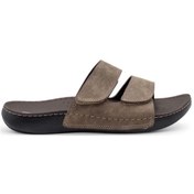 Resim Muya Luwih Anatomik Taban Dört Mevsim Erkek Terlik Vizon 