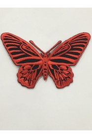 Resim karantuhafiye Ütü Ile Yapışan Kelebek Arma 