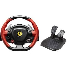 Resim Thrustmaster Ferrari 458 Spider Racing Wheel with 2 Pedal Set, Black 