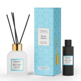 Resim Misedor Beyaz Sabun Çubuklu Oda Kokusu 120ml 