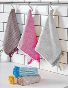 Resim Mutfak Havlusu 3 Lü 30x50 Cm Ev332 Antrasit - Haki 