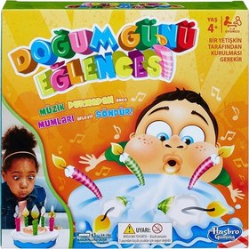 Resim Hasbro Doğum Günü Eğlencesi E0887 Kutu Oyunu 