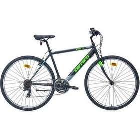 Resim Carraro Actıve 280 Şehir Gezi Bisikleti 28" Jant Shimano 21 Vites 52 Cm Kadro Siyah Yeşil 
