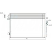 Resim Oris Cfı993016 Klima Brazing Condenser A/m 690x461x16 Freemont 2011 940379 