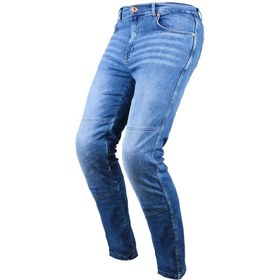 Resim Forte Gt LUCA KORUMALI MOTOSİKLET KOT PANTOLONU MAVİ - M BEDEN - 32 - ST00422-STANDART-32 