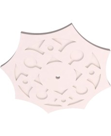 Resim Motifpiyer Lamba Tavan Göbeği-Sekizgen-egri-81-56cm-2 Adet 
