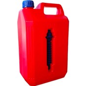 Resim 3EGROUP T Rax Antistatik Benzin Mazot Tasima Yakit Bidonu Gagali 5 Lt 