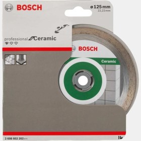 Resim Bosch Elmas Kesme Diski Seramik Için 125 mm 