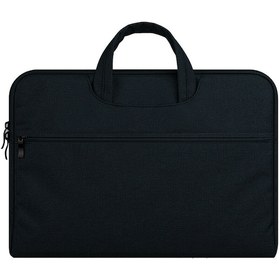 Resim Arabulalaca Macbook Air 15 A2941 M2 Kılıf Taşıma Çantası Siyah 