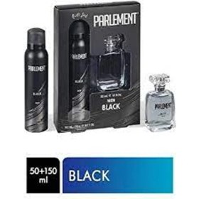 Resim Parlement 50 ml Black Erkek Parfüm + 150 ml Deodorant Seti - DSR7803-5034 