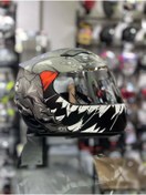 Resim Sway 820 Monster Gümüş Vizör 