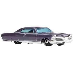 Resim Hot Wheels Silver Series 1:64 Tekli Arabalar - 65 Pontıac Bonnevılle Grt01 - Jky12 Çok Renkli 
