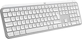 Resim Logitech MX Keys S – Açık gri, İskandinav QWERTY düzeni 