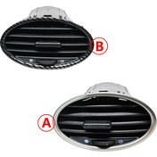 Resim For Ford Focus Mk2 2005-2013 Gösterge Paneli AC Havalandırma Çıkışı Hava Penceresi Yedek Parça Numarası 4M51-A014L21-AD 4M51-A014L21-BC, FosFocus, Fiesta, for Lincoln Focu için 