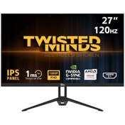 Resim Twisted Minds 27" TM27FHD120IPS FHD 120HZ 1MS HDMI DP IPS ÇERÇEVESİZ GAMING MONİTÖR 