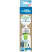 Resim Dr.Brown's Doğal Akışlı Antikolik Cam Biberon 250 ml 