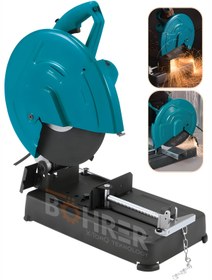 Resim BÖHRER ELEKTRİKLİ 3200 WATT , METAL DEMİR SAC ALEMİNYUM KESME DOĞRAMA MAKİNESİ 
