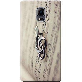Resim Ceppare Samsung Galaxy Note Edge Kılıf SM-N915F Desen Baskılı Silikon Kapak Music Art STK:274 