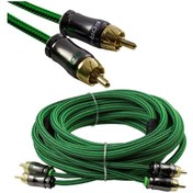 Resim For-X X-1122L 2 Rca + 2 Rca Bakır 5 Metre Kablo 