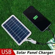 Resim USB Bağlantılı Taşınabilir Güneş Panel Şarj Cihazı - Yüksek Verimli, Güneş Enerjili, Açık Hava Seyahatleri ve Kamp için İdeal, Mobil Telefonlar, El Fenerleri, Fanlar ve Daha Fazlası İçin, Seyahat Şarj Cihazı|Güneş Enerjili Şarj Cihazı|USB Bağlantılı Şarj Cihazı, Güneş Şarj Cihazları 