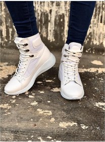 Resim Boa Ba0600 Bağcıklı Beyaz Boksör Unisex Spor Postal Bot 