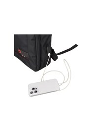 Resim Plm Lucca-usb-17 Siyah Notebook Sırt Çantası 