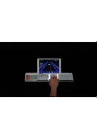 Resim Popupiano Akıllı Taşınabilir Dijital Piyano - Uygulama Destekli Eğitici Müzik Aleti Çocuk - Yetişkin Beyaz 