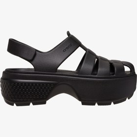 Resim Crocs Stomp Fisherman Kadın Siyah Sandalet 