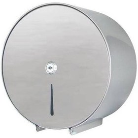 Resim Paslanmaz Çelik Mini Jumbo Tuvalet Wc Kağıdı Aparatı Gümüş 