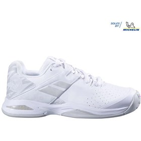 Resim Babolat Propulse AC Wimbledon Unisex Çocuk Tenis Ayakkabısı 32S23553 Babolat