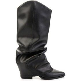 Resim Siyah Kadın Bot & Bootie K03606060409 Siyah 