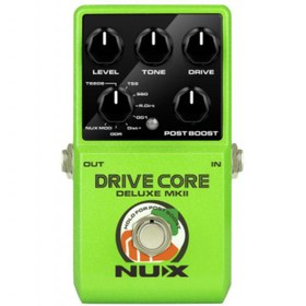 Resim Nux DRIVECDMKII Drive Core Deluxe MKII (Profesyonel - Gitar Efekt Pedalı) | Clean Boost ve Overdriv 