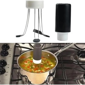 Resim GB 3 Kademeli Kablosuz Otomatik Pratik Yemek Çorba Sos Karıştırıcı Çırpıcı Mini Mikser Mutfak Gereci 