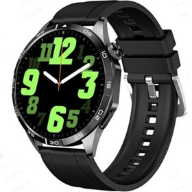 Resim Haino Teko RW44 Watch GT4 Amoled Ekran Android İos HarmonyOs Uyumlu 3 Kordonlu Akıllı Saat Siyah 