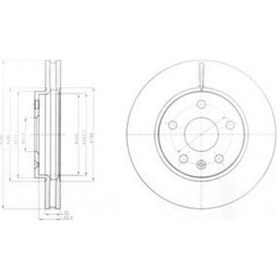 Resim Delphı Ön Fren Aynası Insıgnıa A 08 Saab 9-5 Ys3g 10 16 Jant 296x30x5dlxhavalı 13501307-569063 Bg4187 13579147 569078 13502213 569421 
