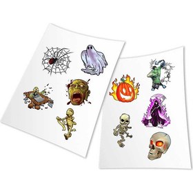 Resim Junoo HoloToyz Sticker Monster Mash AR Uyumlu Etiket 