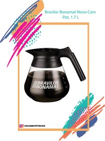 Resim COLD BREW TREND by uğur cadırcı Novo Cam Pot, 1.7 L - Bravilor Bonamat Filtre Kahve Makinesi Cam Potu 