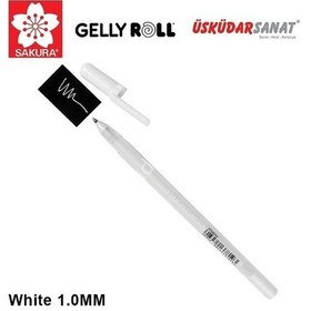 Resim Sakura Gelly Roll Kalem 1.0 Uç Kalınlığı Beyaz 