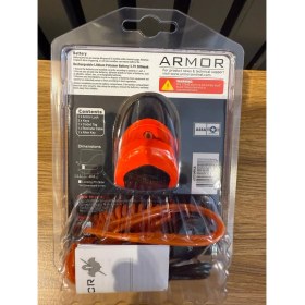 Resim Armor 605MVA 5.5mm 120DB Alarmlı ve Şarjlı Disk Kilidi (Tüm Vespa Modelleriyle Uyumludur) 