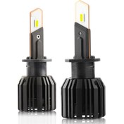 Resim Springsun 2 Adet 50w Ip68 Su Geçirmez Led Far Ampulü - 8000lm, 6000k, 200m Işık Menzili 