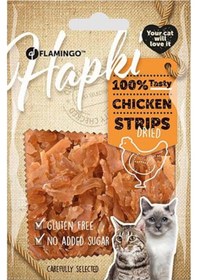 Resim Flamingo Hapki Tavuklu Glutensiz Şerit Kedi Ödülü 50 G 