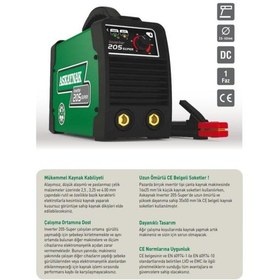 Resim Askaynak 205 Süper İnverter Kaynak Makinası - 701as205s 