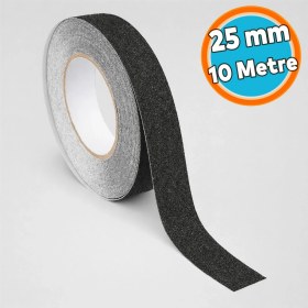 Resim Nzb Zemin Merdiven Yer Kaydırmaz Bant 25 mm x 10 Metre Kore Üretimi Güçlü Yapışkanlı Kaymaz Bandı 