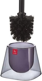 Resim Primanova Marıeta Tuvalet Fırçası Gövde Şeffaf Siyah Sap Opak Siyah M-E20-25-06 