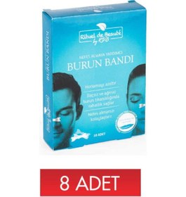 Resim 8 X Burun Nefes Bandı (Horlama Azaltici) (Toplam 8 Adet) 